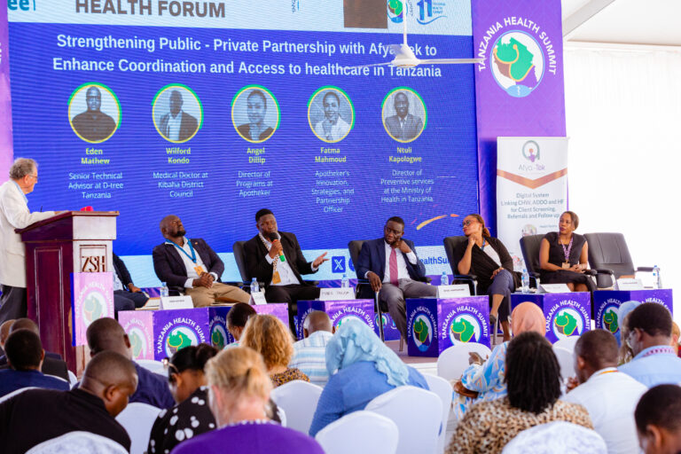 Apotheker and D-tree Lead Discussion on Strengthening Public-Private Partnerships at the 11th Tanzania Health Summit